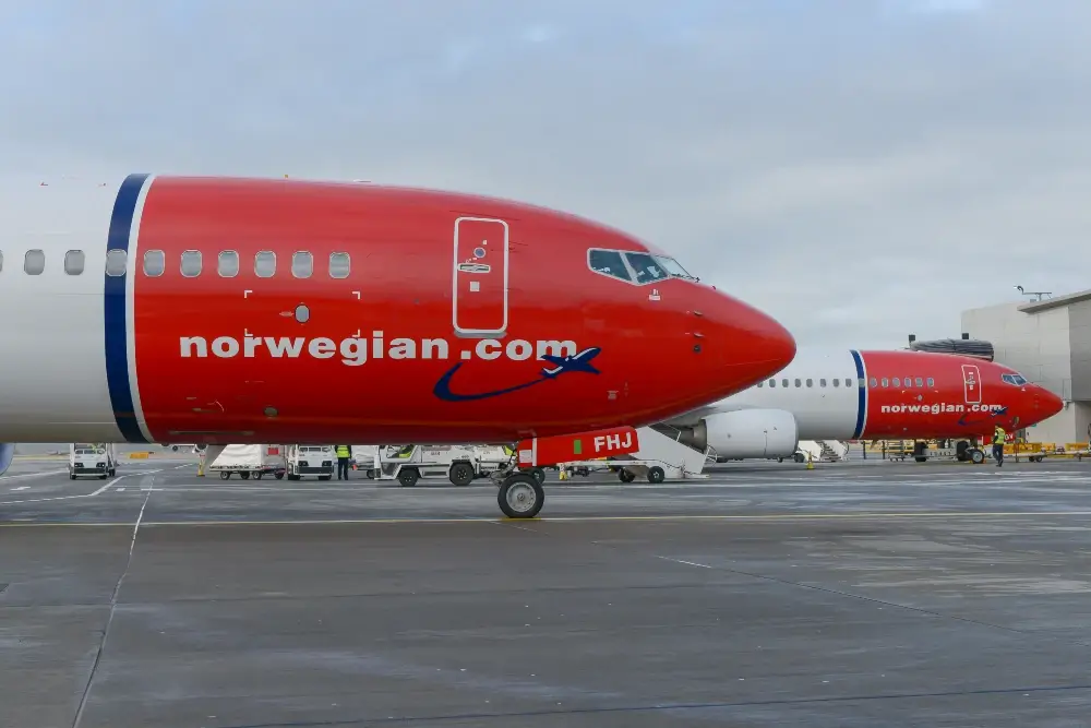 Boeing 737-800 spoločnosti Norwegian